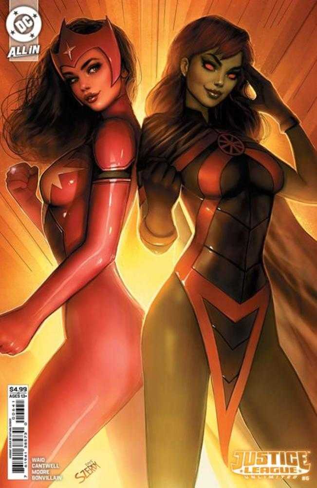 Justice League Unlimited #6 Cover C Nathan Szerdy Card Stock Variant (We Are Yesterday) | Dragon's Lair Comics and Fantasy Houston TX