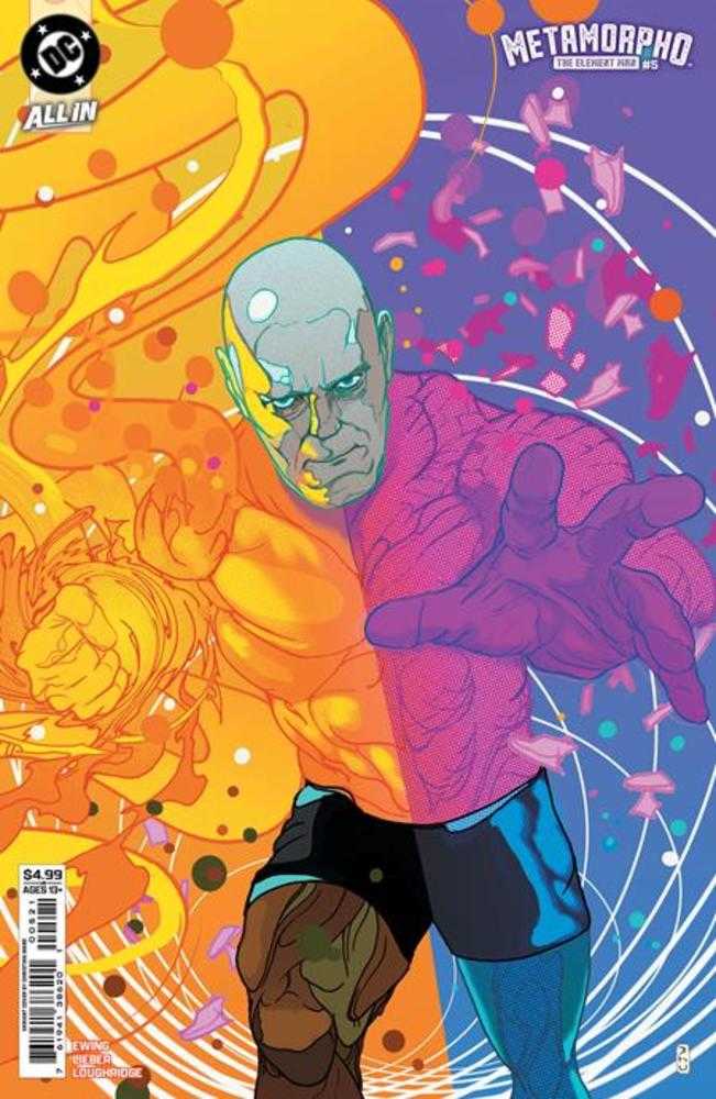 Metamorpho The Element Man #5 Cover B Christian Ward Card Stock Variant | Dragon's Lair Comics and Fantasy Houston TX