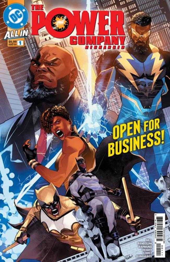 Power Company Recharged #1 (One Shot) Cover A Edwin Galmon | Dragon's Lair Comics and Fantasy Houston TX