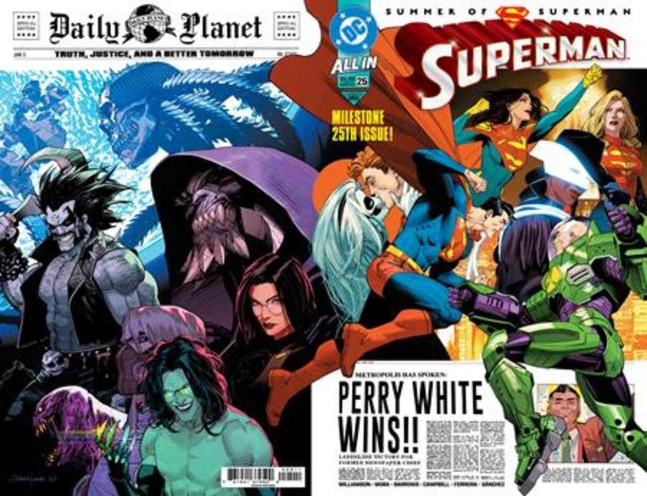 Superman #25 Cover A Dan Mora | Dragon's Lair Comics and Fantasy Houston TX