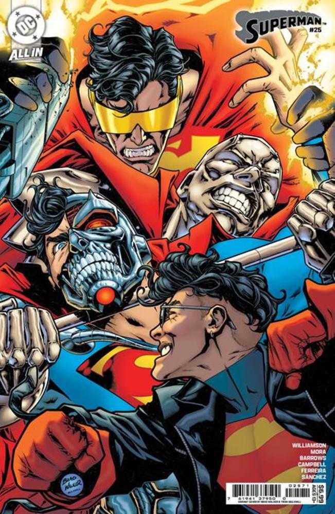 Superman #25 Cover E Brad Walker Card Stock Variant | Dragon's Lair Comics and Fantasy Houston TX