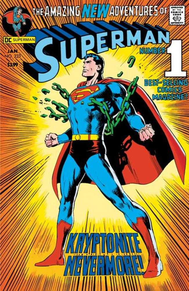 Superman #233 Facsimile Edition Cover A Neal Adams | Dragon's Lair Comics and Fantasy Houston TX