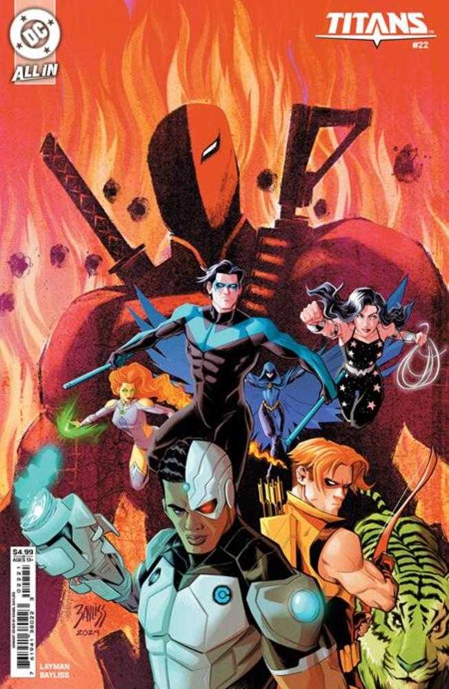 Titans #22 Cover C Daniel Bayliss Card Stock Variant | Dragon's Lair Comics and Fantasy Houston TX