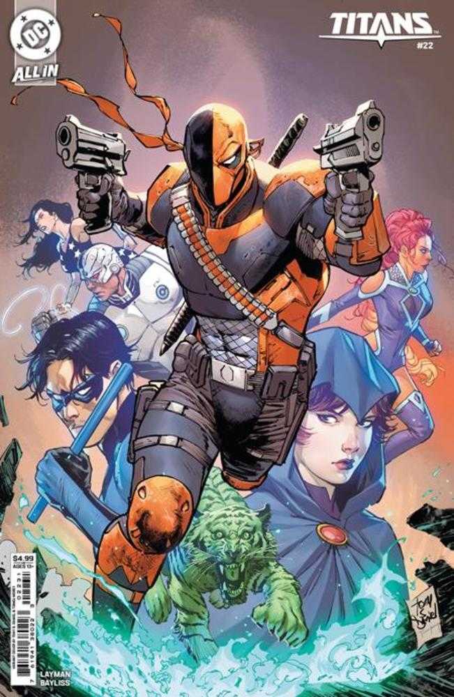 Titans #22 Cover B Tony S Daniel Card Stock Variant | Dragon's Lair Comics and Fantasy Houston TX