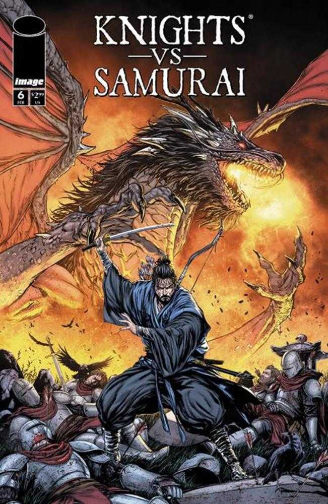 Knights vs Samurai #6 Cover B Raymond Gay Variant | Dragon's Lair Comics and Fantasy Houston TX
