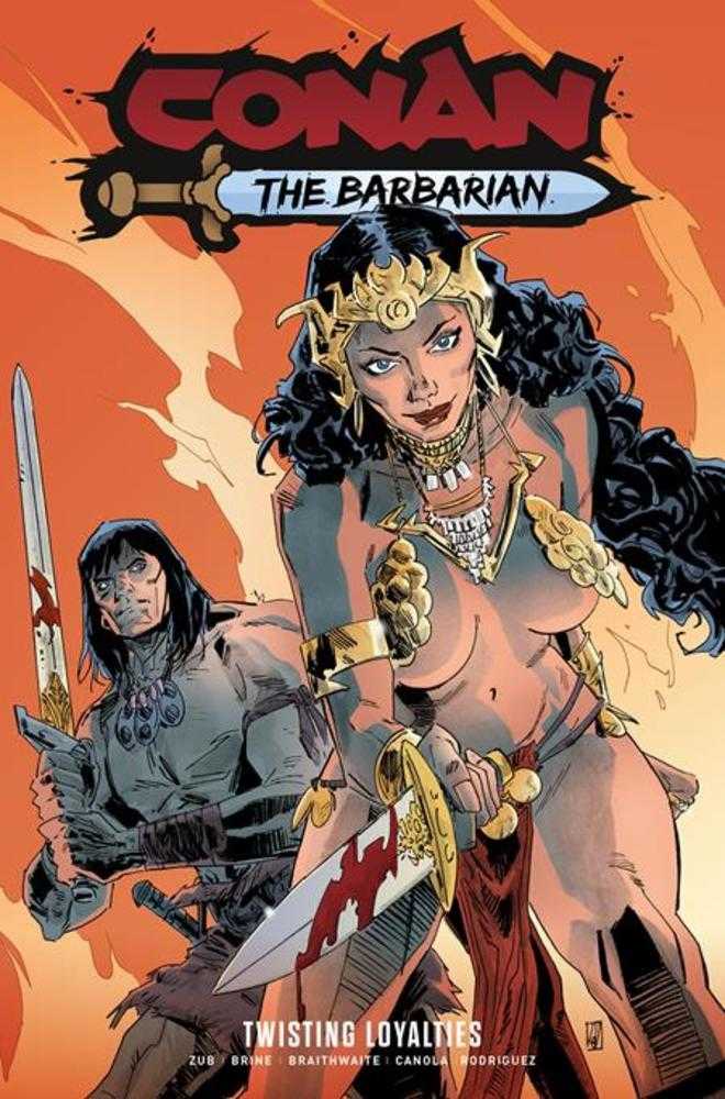 Conan The Barbarian TPB Volume 05 Twisting Loyalties Direct Market Edition Dean Kotz Cover (Mature) | Dragon's Lair Comics and Fantasy Houston TX