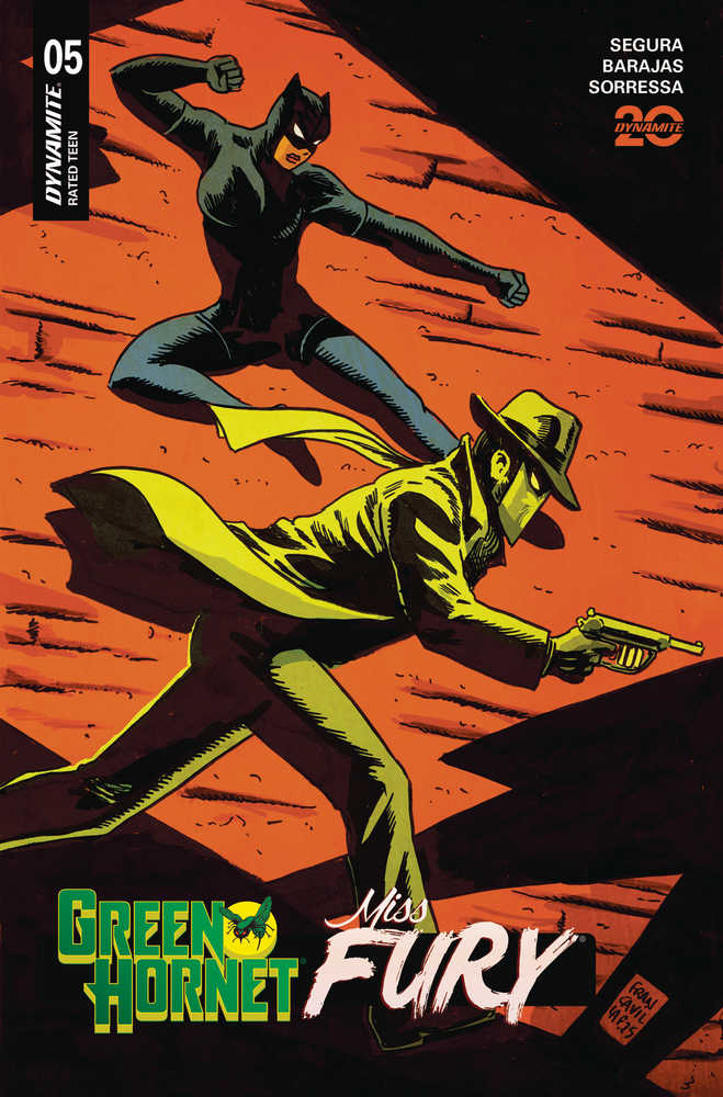 Green Hornet Miss Fury #5 Cover A Francavilla | Dragon's Lair Comics and Fantasy Houston TX