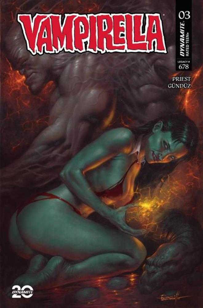 Vampirella (2025) #3 Cover A Lucio Parrillo | Dragon's Lair Comics and Fantasy Houston TX