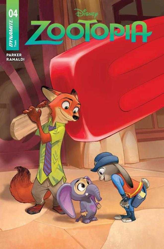Zootopia #4 Cover D Storybook Art Variant | Dragon's Lair Comics and Fantasy Houston TX