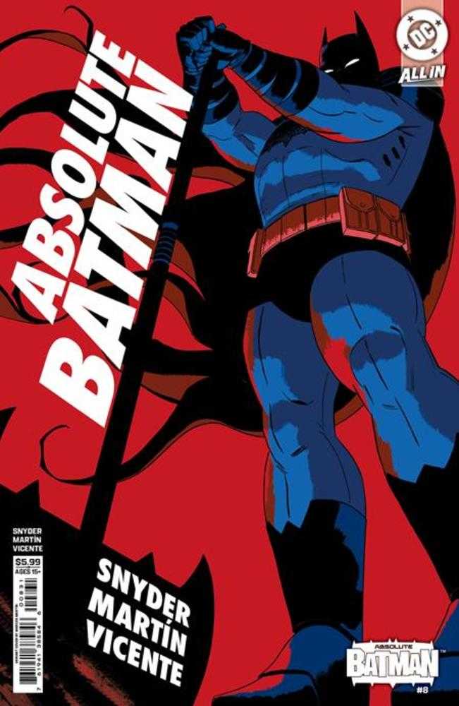 Absolute Batman #8 Cover C Marcos Martin Card Stock Variant | Dragon's Lair Comics and Fantasy Houston TX