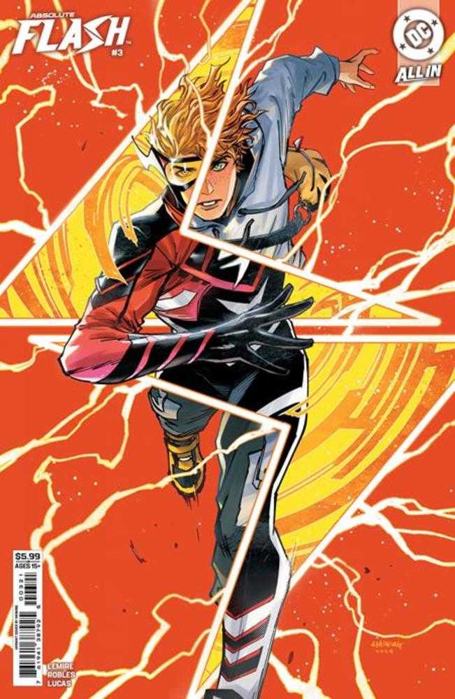 Absolute Flash #3 Cover B Haining Card Stock Variant | Dragon's Lair Comics and Fantasy Houston TX