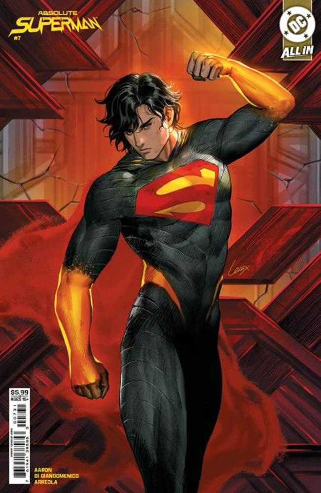 Absolute Superman #7 Cover C Lesley Leirix Li Card Stock Variant | Dragon's Lair Comics and Fantasy Houston TX