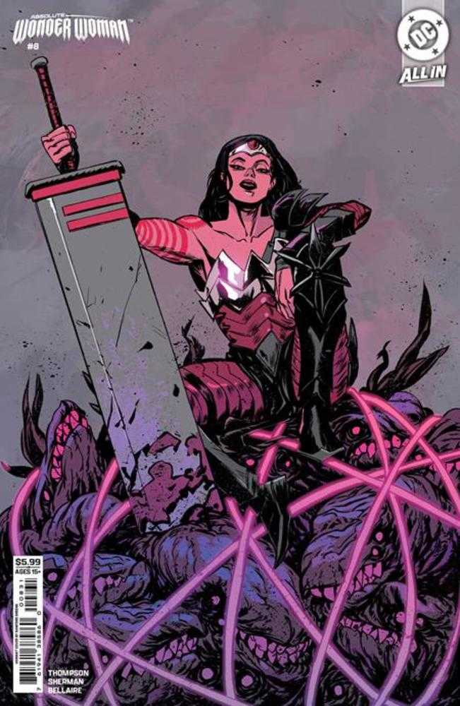 Absolute Wonder Woman #8 Cover C Sanford Greene Card Stock Variant | Dragon's Lair Comics and Fantasy Houston TX