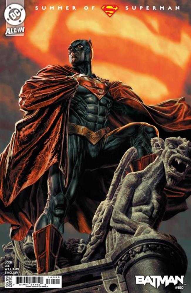Batman #160 Cover E Lee Bermejo Supersmash-Up Card Stock Variant | Dragon's Lair Comics and Fantasy Houston TX