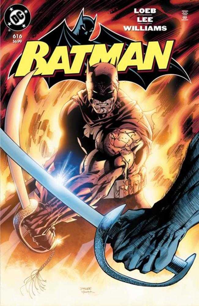 Batman #616 Facsimile Edition Cover B Jim Lee & Scott Williams Foil Variant | Dragon's Lair Comics and Fantasy Houston TX