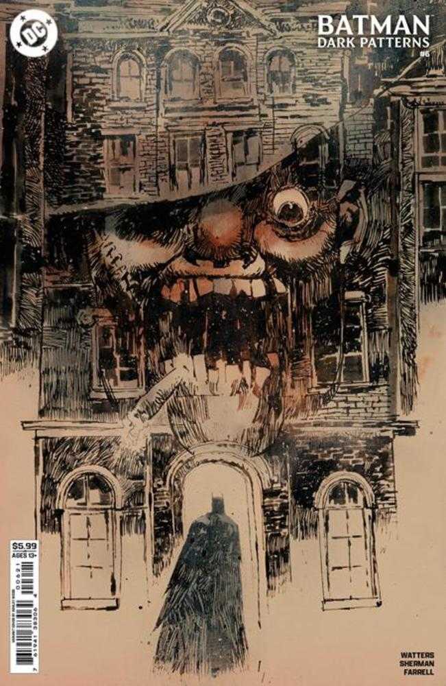 Batman Dark Patterns #6 (Of 12) Cover B Ashley Wood Card Stock Variant | Dragon's Lair Comics and Fantasy Houston TX