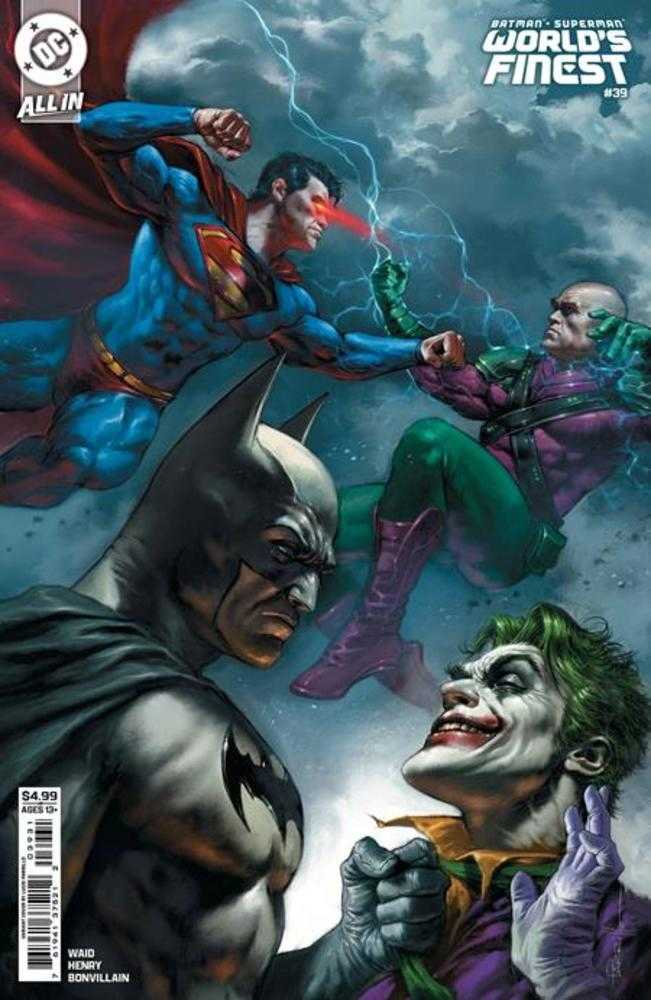Batman Superman Worlds Finest #39 Cover B Lucio Parrillo Card Stock Variant (We Are Yesterday) | Dragon's Lair Comics and Fantasy Houston TX