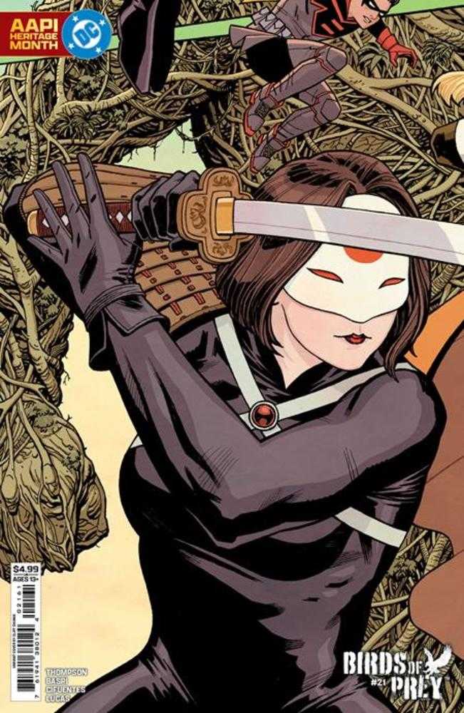 Birds Of Prey #21 Cover D Cliff Chiang Aapi Heritage Month Connecting Card Stock Variant | Dragon's Lair Comics and Fantasy Houston TX