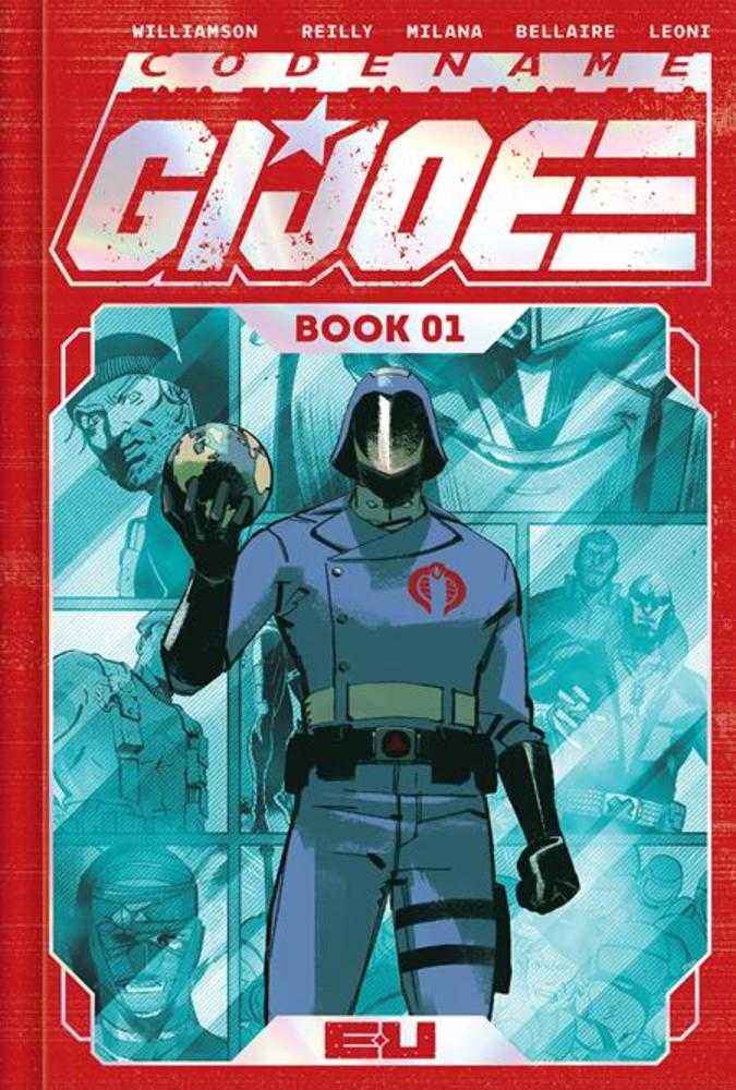 Codename G.I. Joe Deluxe Edition Hardcover Book 01 Direct Market Exclusive Andrea Milana & Annalisa Leoni Spot Foil Cover | Dragon's Lair Comics and Fantasy Houston TX