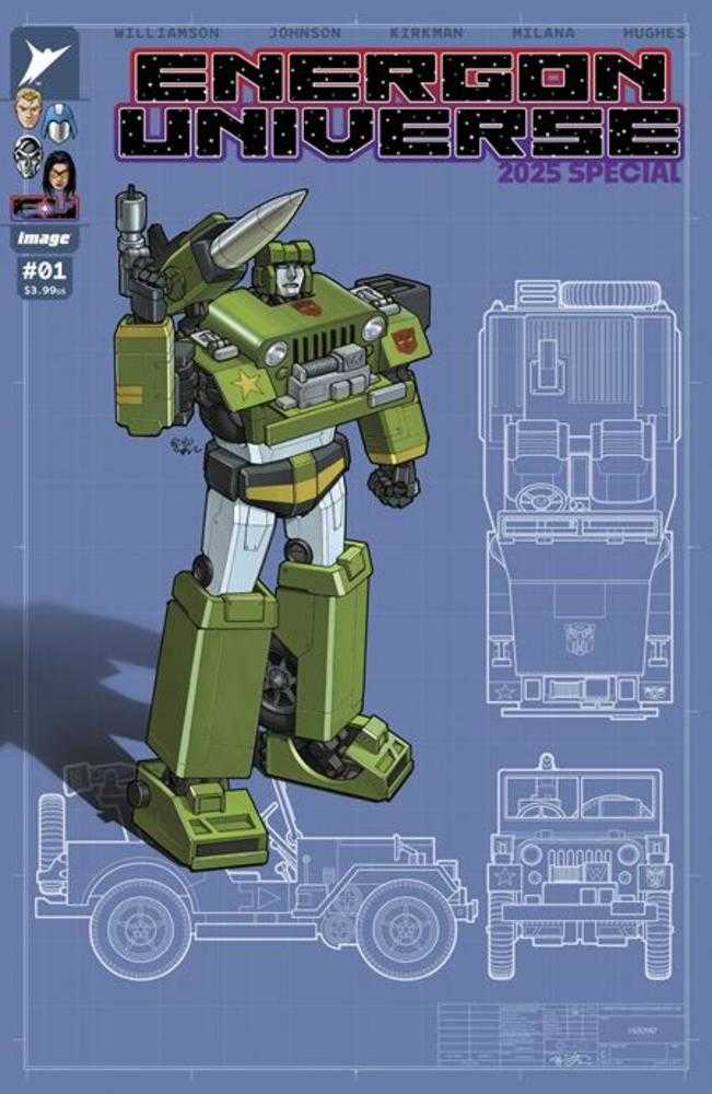 Energon Universe Special 2025 (One Shot) Cover D 1 in 25 Ej Su Variant | Dragon's Lair Comics and Fantasy Houston TX