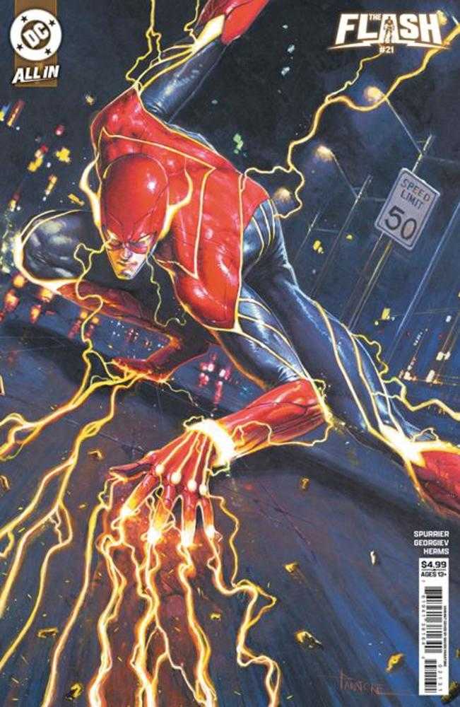 Flash #21 Cover B Davide Paratore Card Stock Variant | Dragon's Lair Comics and Fantasy Houston TX