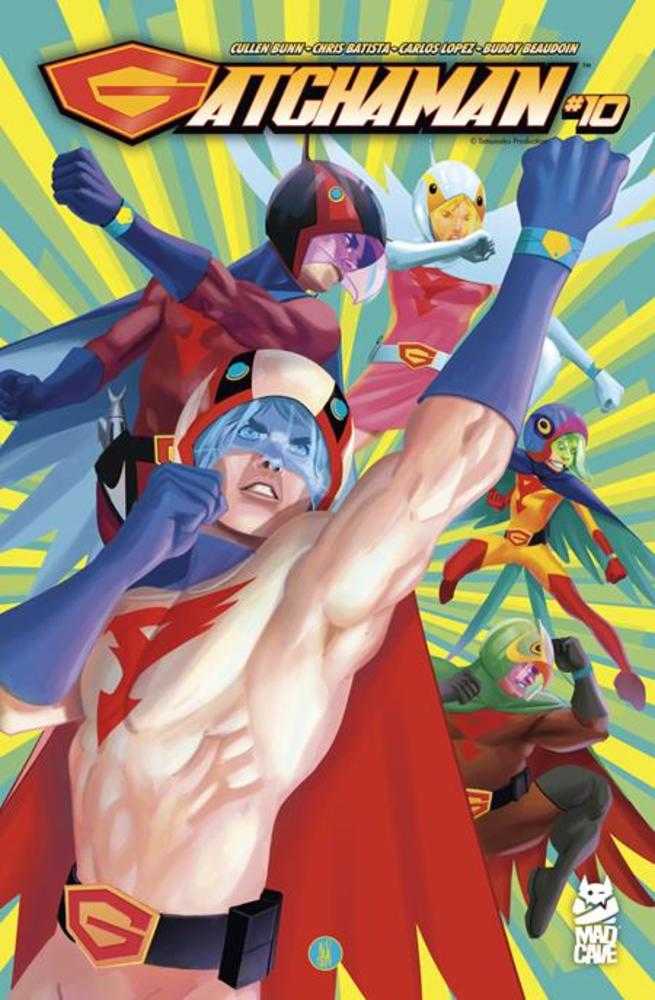 Gatchaman #10 Cover A Inaki Miranda | Dragon's Lair Comics and Fantasy Houston TX
