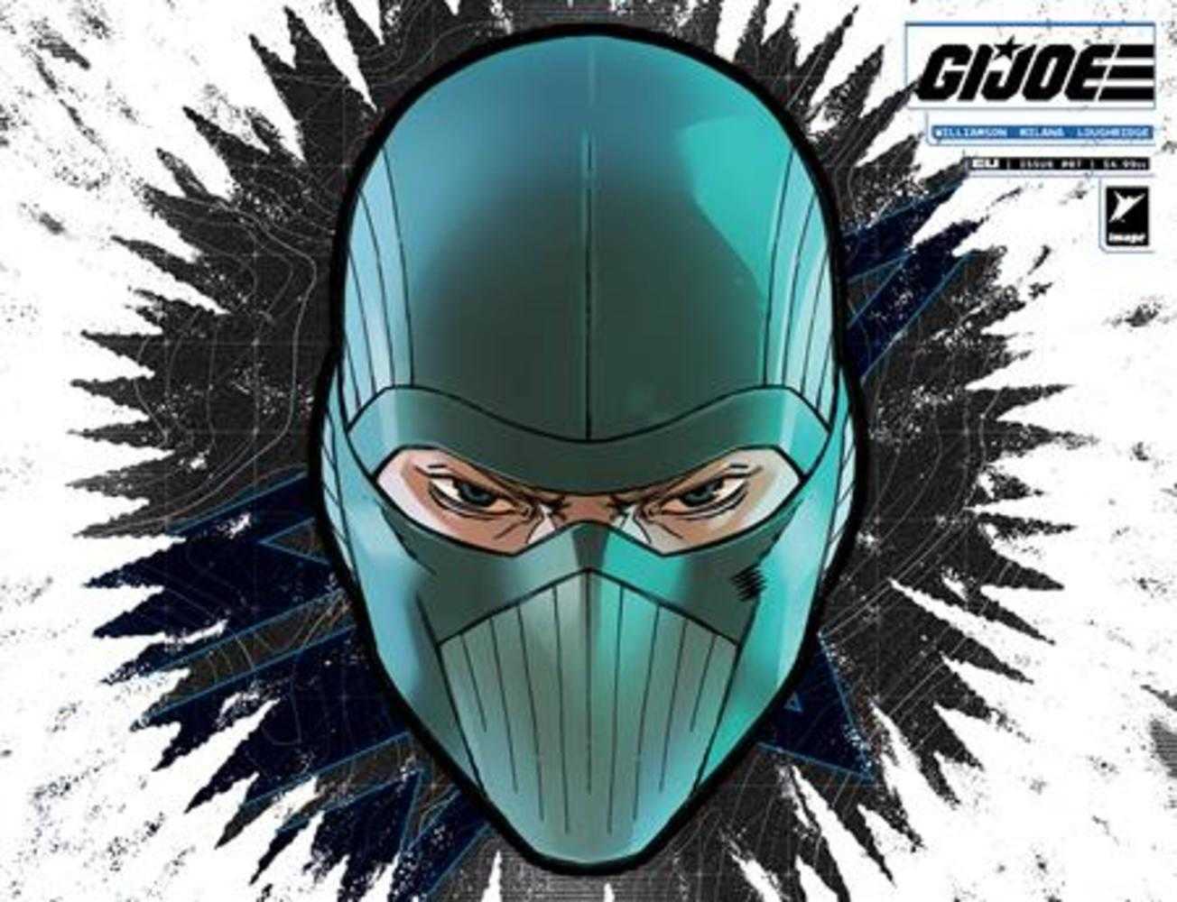 G.I. Joe #7 Cover H Andrea Milana & Andres Juarez Die Cut Foil Mask Variant | Dragon's Lair Comics and Fantasy Houston TX