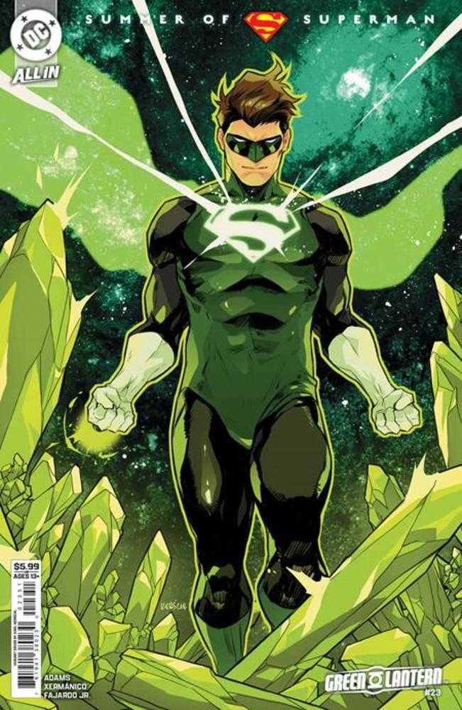 Green Lantern #23 Cover D Karl Kerschl Supersmash-Up Card Stock Variant | Dragon's Lair Comics and Fantasy Houston TX