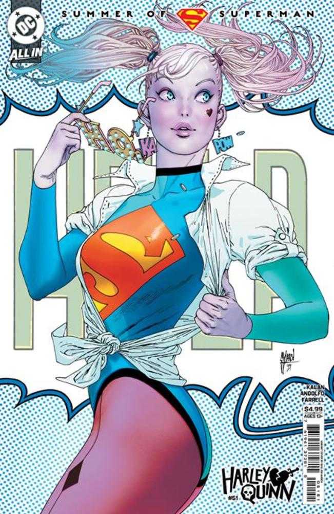 Harley Quinn #51 Cover D Guillem March Supersmash-Up Card Stock Variant | Dragon's Lair Comics and Fantasy Houston TX