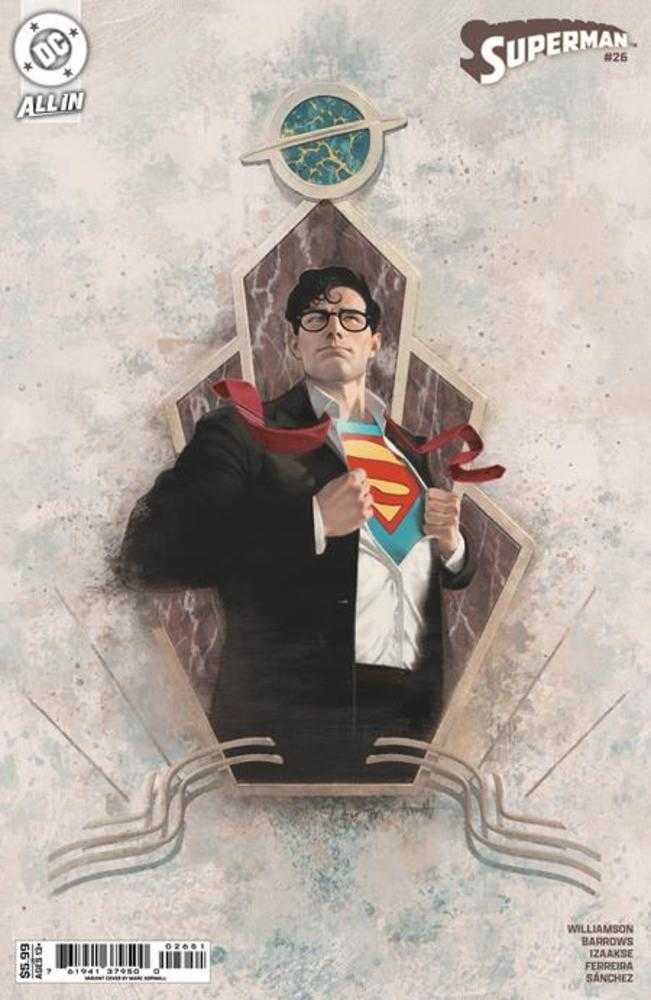 Superman #26 Cover D Marc Aspinall Card Stock Variant | Dragon's Lair Comics and Fantasy Houston TX