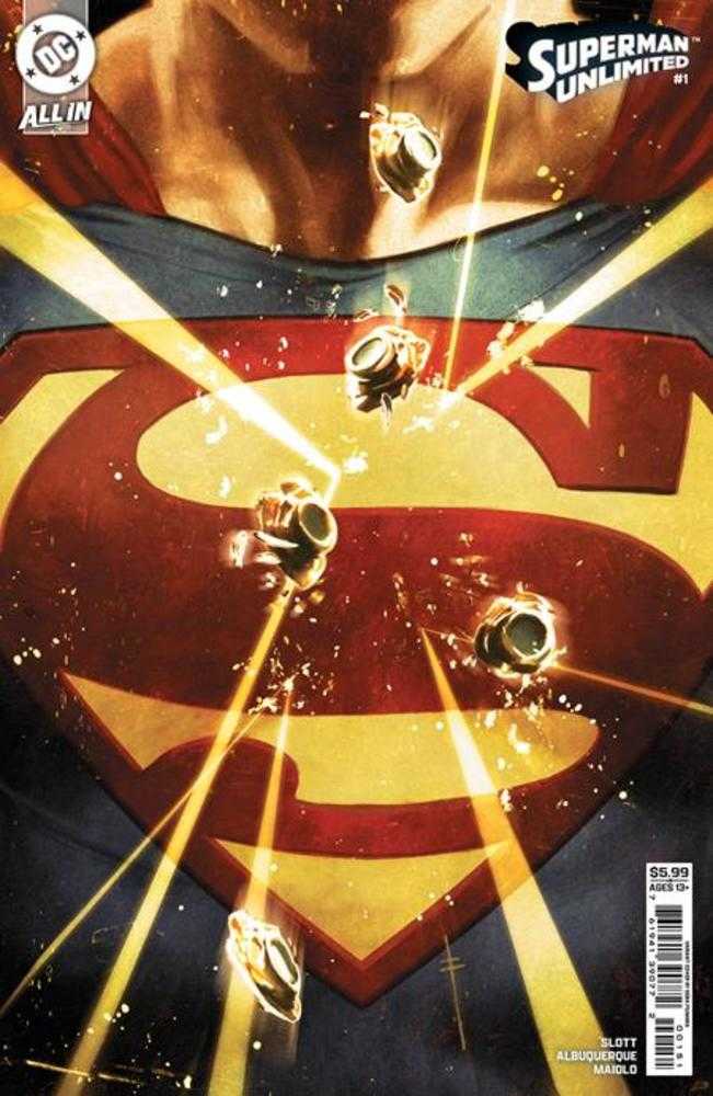 Superman Unlimited #1 Cover E Sebastian Fiumara Card Stock Variant | Dragon's Lair Comics and Fantasy Houston TX