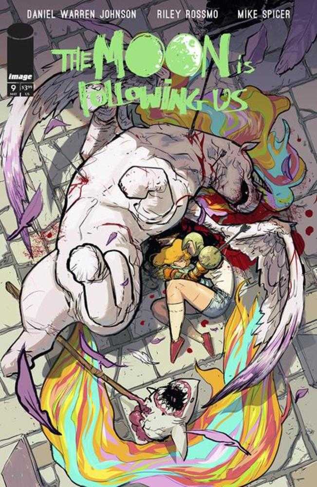 The Moon Is Following Us #9 (Of 10) Cover A Riley Rossmo | Dragon's Lair Comics and Fantasy Houston TX