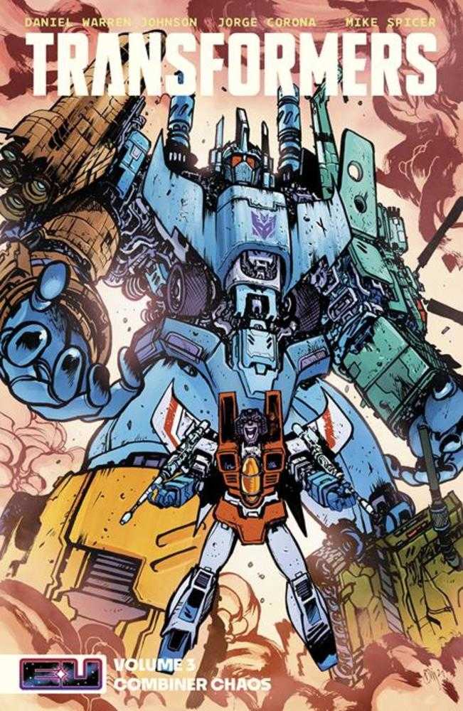 Transformers TPB Volume 03 Combiner Chaos Direct Market Exclusive Daniel Warren Johnson & Mike Spicer Cover | Dragon's Lair Comics and Fantasy Houston TX