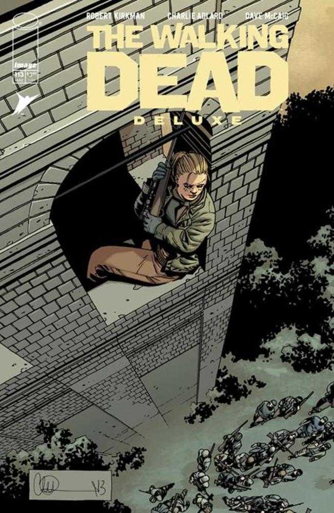 Walking Dead Deluxe #113 Cover B Charlie Adlard & Dave Mccaig Variant (Mature) | Dragon's Lair Comics and Fantasy Houston TX