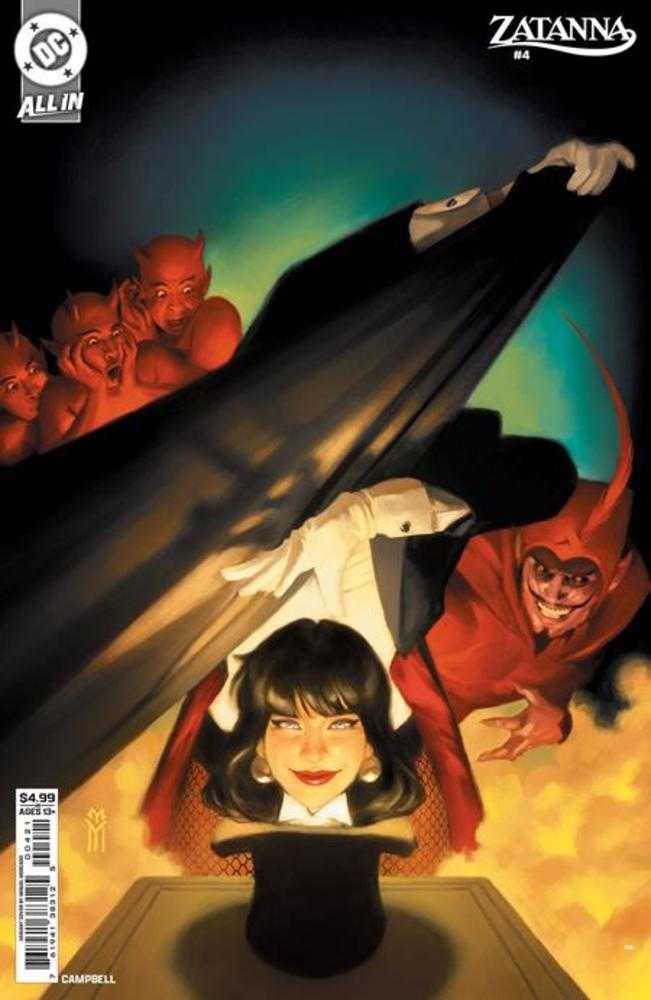 Zatanna #4 (Of 6) Cover C Miguel Mercado Card Stock Variant | Dragon's Lair Comics and Fantasy Houston TX