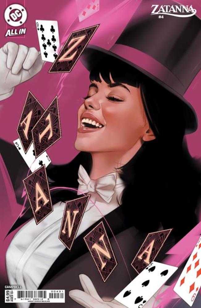 Zatanna #4 (Of 6) Cover B Ben Oliver Card Stock Variant | Dragon's Lair Comics and Fantasy Houston TX