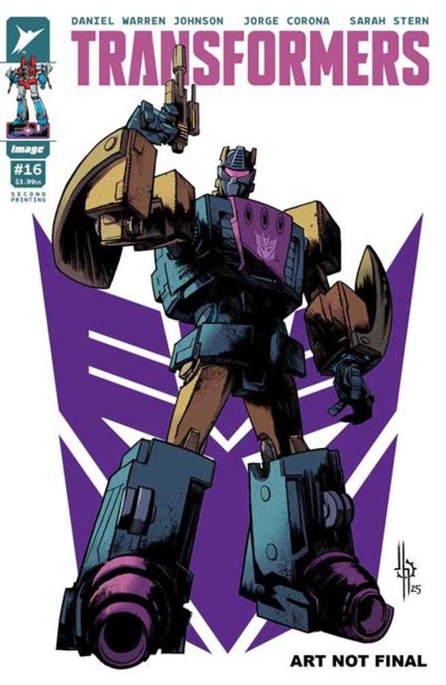 Transformers #16 2nd Print Cover A Jason Howard Decepticon Cover | Dragon's Lair Comics and Fantasy Houston TX