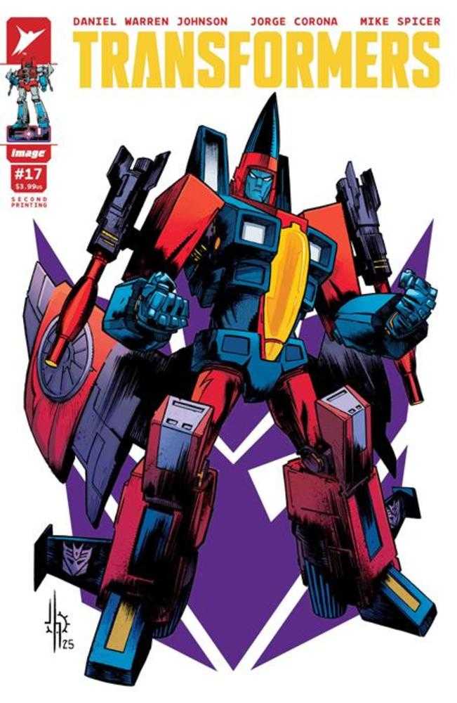 Transformers #17 2nd Print Cover A Jason Howard Decepticon Cover | Dragon's Lair Comics and Fantasy Houston TX