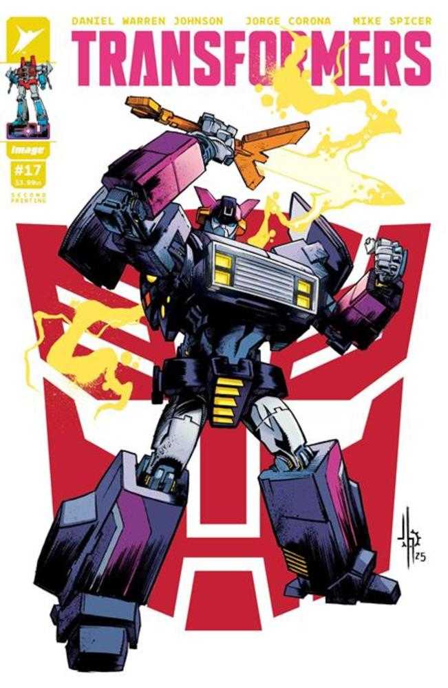 Transformers #17 2nd Print Cover B Jason Howard Autobot Variant | Dragon's Lair Comics and Fantasy Houston TX