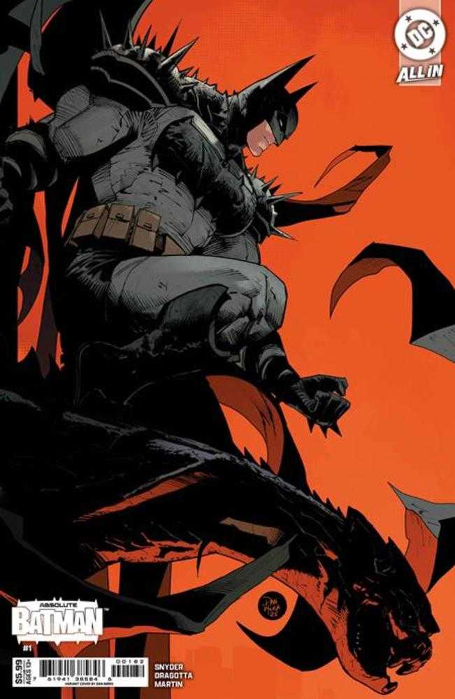 Absolute Batman #1 6th Print Cover B Dan Mora Card Stock Variant | Dragon's Lair Comics and Fantasy Houston TX