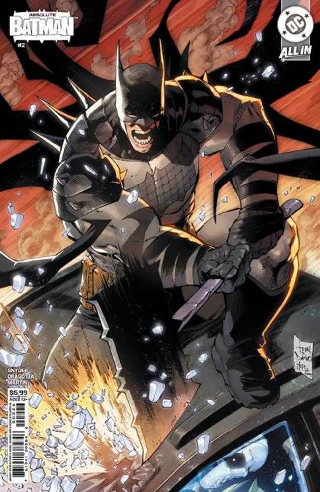 Absolute Batman #2 4th Print Cover B Tony S Daniel Card Stock Variant | Dragon's Lair Comics and Fantasy Houston TX
