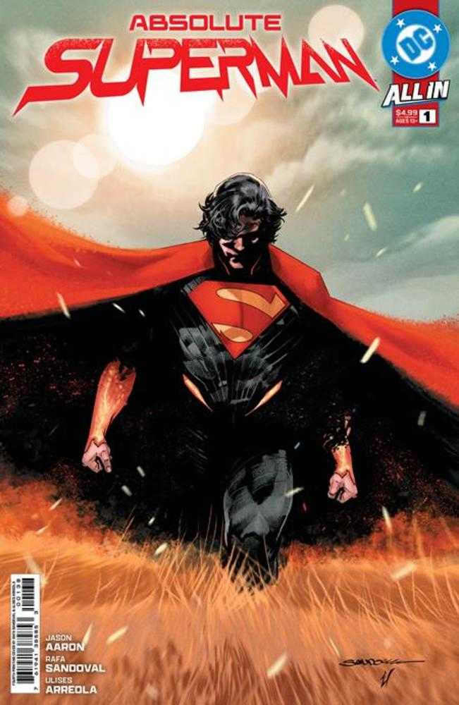 Absolute Superman #1 4th Print Cover A Rafa Sandoval | Dragon's Lair Comics and Fantasy Houston TX