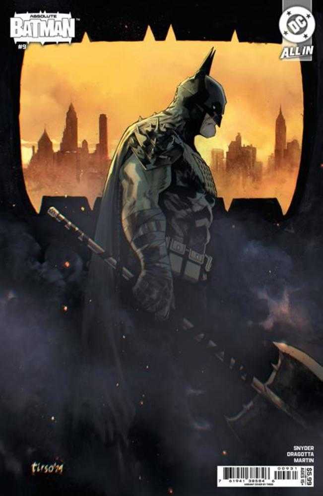 Absolute Batman #9 Cover C Tirso Cons Card Stock Variant | Dragon's Lair Comics and Fantasy Houston TX