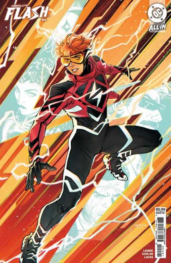 Absolute Flash #4 Cover B Haining Card Stock Variant | Dragon's Lair Comics and Fantasy Houston TX