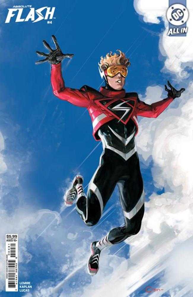 Absolute Flash #4 Cover C Clayton Crain Card Stock Variant | Dragon's Lair Comics and Fantasy Houston TX