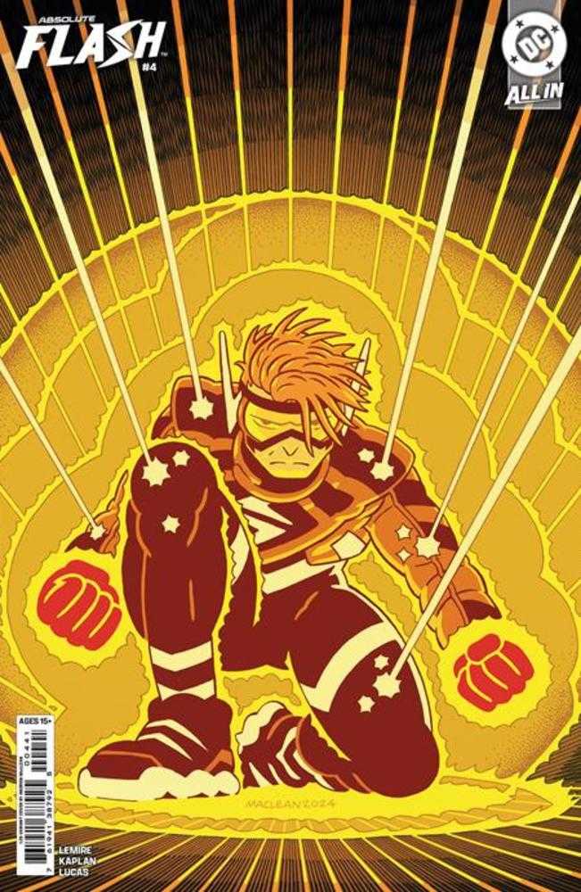 Absolute Flash #4 Cover D 1 in 25 Andrew Maclean Card Stock Variant | Dragon's Lair Comics and Fantasy Houston TX