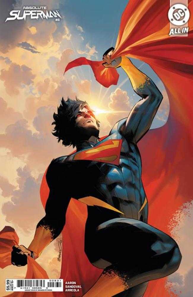 Absolute Superman #8 Cover C Brandon Peterson Card Stock Variant | Dragon's Lair Comics and Fantasy Houston TX
