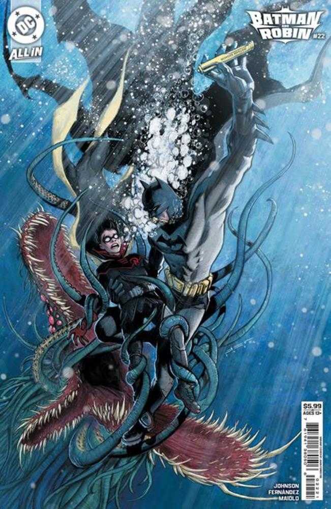 Batman And Robin #22 Cover B Juan Ferreyra Card Stock Variant | Dragon's Lair Comics and Fantasy Houston TX