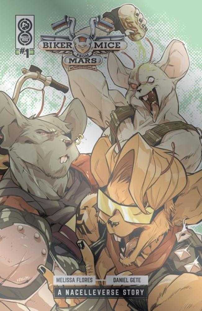 Biker Mice From Mars (2025) #1 Cover E Karl Kerschl Foil Variant | Dragon's Lair Comics and Fantasy Houston TX