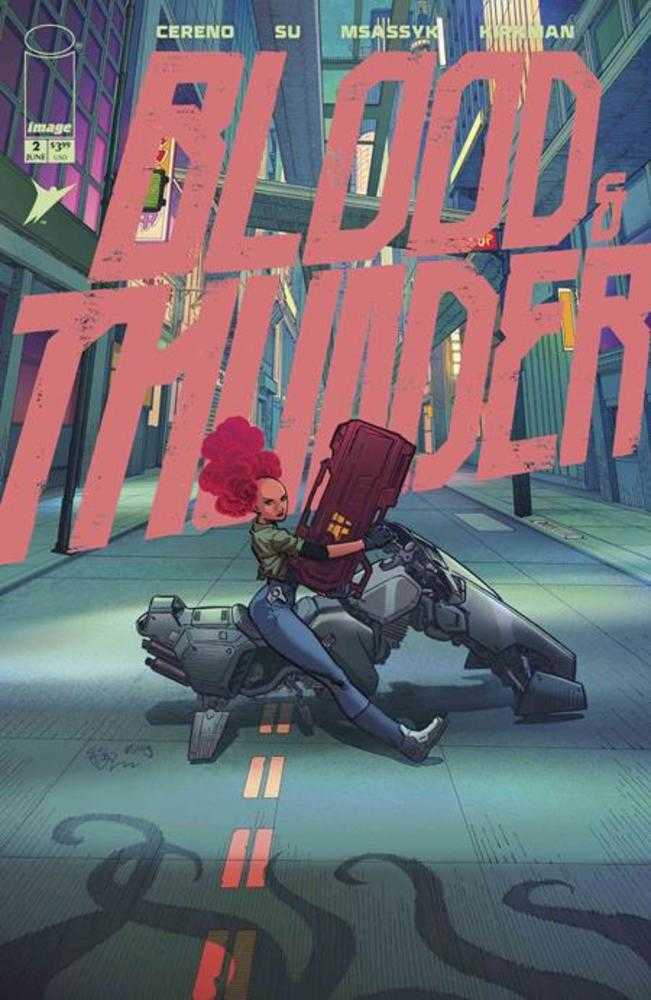 Blood & Thunder #2 Cover A Ej Su & Msassyk (Mature) | Dragon's Lair Comics and Fantasy Houston TX